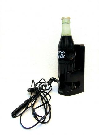 1983 Coca Cola Bottle Shaped Corded Phone Telephone