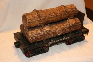 Jim Beam Train Decanter - Log Car