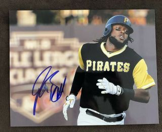 Josh Bell Pittsburgh Pirates Hand Signed 8x10 Glossy Photo Autographed Smudged