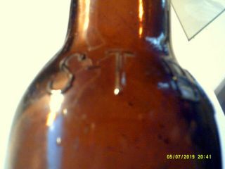 Vintage Stbco Stark - Tuscarawas Breweries Co.  Canton,  Ohio Amber Beer Bottle