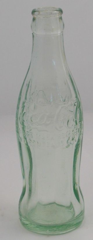 Coca - Cola Coke November 1915 6oz Bottle Staunton Va 8 " Tall