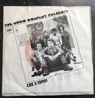 Shakin’ Stevens And The Sunsets 7” Vinyl Single SEA CRUISE CBS HOLLAND 1972 P/S 5