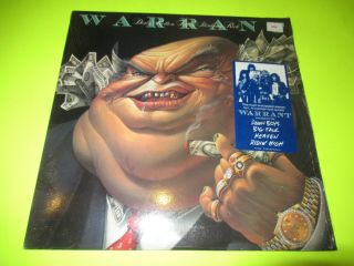 Warrant Dirty Rotten Fiflthy Stinking Rich Lp Orignal Shrink W/ Hype Sticker
