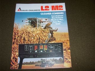 1978 Allis - Chalmers L2/m2 Gleaner Combine Advertising Brochure