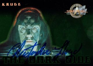 Christopher Lloyd - " Star Trek Iii: The Search For Spock " Autograph Trading Card