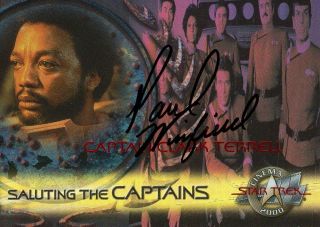 Paul Winfield (d.  2004) - Star Trek Ii: The Wrath Of Khan Autograph Trading Card