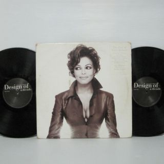 Janet Jackson - Design Of A Decade 1986/1996 2lp 1995 Uk Orig A&m Michael Tlc