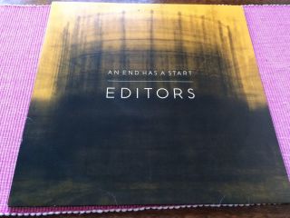 Editors: An End Has A Start 2007 1st Pressing Vinyl Lp