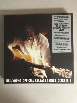 Neil Young Official Release Series Discs 5 - 8 Vinyl Box Set 4 Lp Rsd