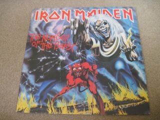 Iron Maiden The Number Of The Beast & Inner 1982 Emi Ex
