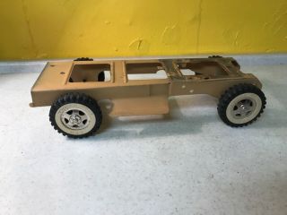 Vintage Tonka 1961 Stake Bed Truck Frame Only Tan