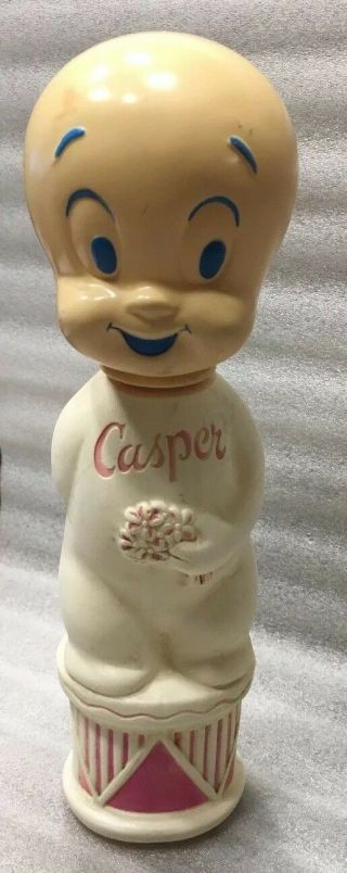 Vintage Collectible Casper Soaky Colgate Bubble Bath Bottle