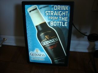 Guinness Bar Sign Light Light Up