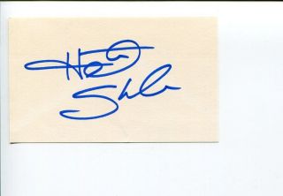 Heath Shuler Tennessee Volunteers Washington Redskins Congress Signed Autograph
