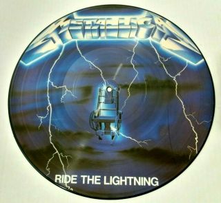 Metallica - Ride The Lightning (vinyl,  Lp,  Mfn 27 P 12 " Picture Disc)