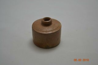 Antique Stoneware Inkwell - 1800 