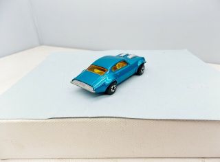 Matchbox Superfast Pontiac Firebird - Aqua - NEAR - Vintage No.  4 2