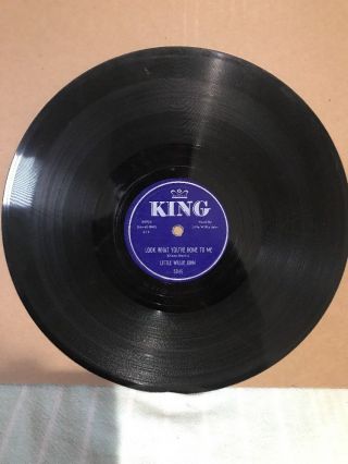 Little Willie John - Look What You’ve Done To Me King 5045 R&b 78rpm