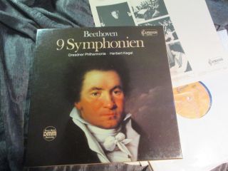 Beethoven The Symphonies Kegel Dresden 8lp Box Capriccio Digital Dmm Audiophile