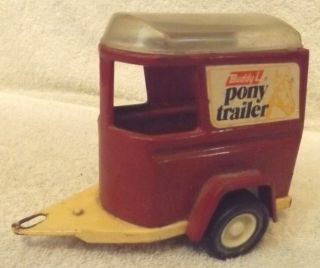 Vintage Pressed Steel Cars - - Buddy L Pony Trailer - - Out Of 60 