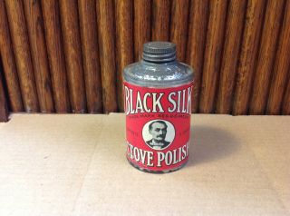 Vintage Black Silk Stove Polish