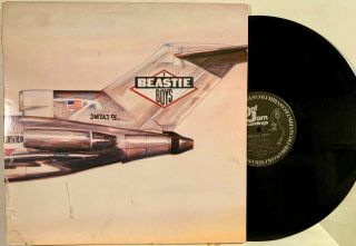 Beastie Boys Licensed To Ill Lp 1st Press Def Jam Recordings Fc 40238 Masterdisk