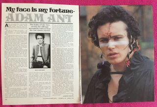 Jaclyn Smith Angel on Cloud Nine 3 Page Article / Clipping 1981 (Adam Ant) 3