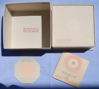 VINTAGE 1940 ' s REVLON ROSY FUTURE FACE POWDER MAKEUP 2 & 3 - 1/2 oz BOXES NOS 5