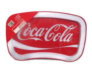 Coca - Cola Laptop Breakfast Tray Tv Tray Red White Script Logo -