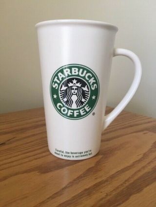 Starbucks Ceramic Coffee Mug ― Green Mermaid Logo ― Venti 20 Oz ― 2006