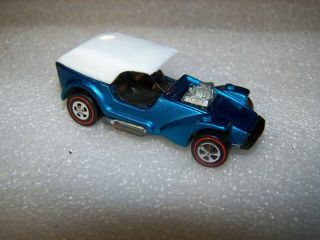 Vintage Hot Wheels Redline " Ice T " Windex Blue Spectraflame,  69