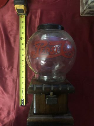 Vintage Pepsi Cola Peanut Dispenser 3