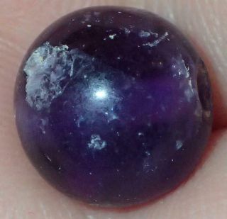 10.  5mm Ancient Roman Amethyst Bead,  1800,  Years Old,  S775