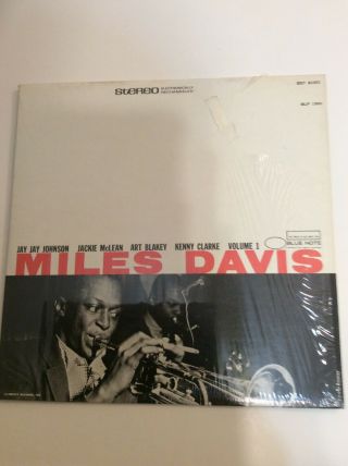 Miles Davis: Volume 1,  Jackie Mclean Blue Note Bst 81501 Vinyl Lp W/shrink Wrap