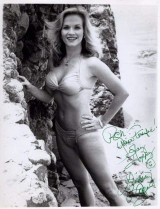 Lindsay Bloom - Tv Actress In " Dallas,  The Dukes Of Hazard " Etc Signed Card