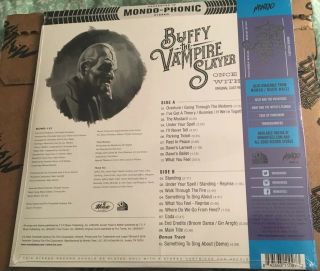 MONDO Buffy the Vampire Slayer Once More With Feeling Red Vinyl LP 2