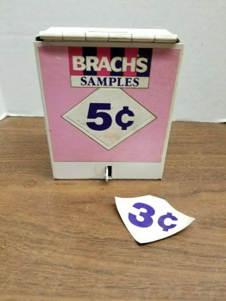 Brachs Candy Samples Wall Mounted Advertising Money Bank - Unique