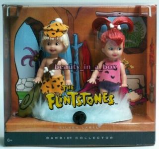 Kelly & Tommy Dolls Pebbles Bam Bam Flintstones Barbie Collectibles Silver Label