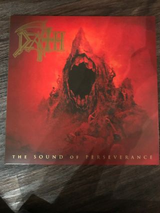 Death The Sound Of Perseverance 3 Lp Vinyl Triple Gatefold Anniversary Green