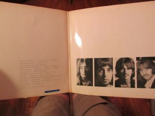The Beatles White Album No 0047476 UK 1st press D/LP Apple PMC 7067/8 1968 4