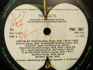 The Beatles White Album No 0047476 UK 1st press D/LP Apple PMC 7067/8 1968 7