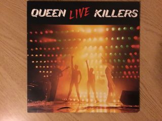 Queen.  Live Killers 1979.  1u/2u.  Double Album.  Cover & Vinyl In