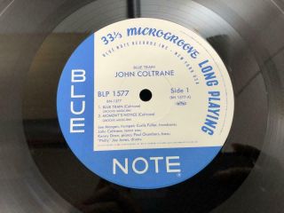 JOHN COLTRANE BLUE TRAIN BLUE NOTE BN 1577 OBI MONO JAPAN Vinyl LP 3