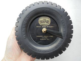 Vintage General Truck Tire Built W Nygen Advertising Pen Holder Greenville Ohio