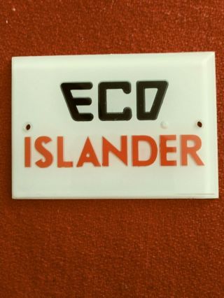 Eco Islander Air Meter Badge