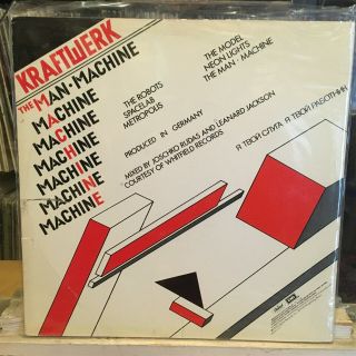 [ROCK/POP] EXC LP KRAFTWERK The Man Machine [Original 1978 EMI Issue] 2
