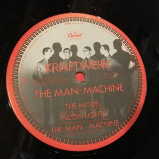 [ROCK/POP] EXC LP KRAFTWERK The Man Machine [Original 1978 EMI Issue] 5