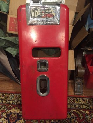 Coke Machine Vendo 110 Coin Door.  No Lock.