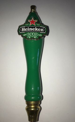 Heineken Beer Tap Handle 11.  75” Handle Only