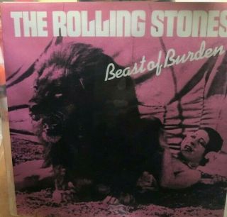 Rolling Stones Beast Of Burden Ps Only